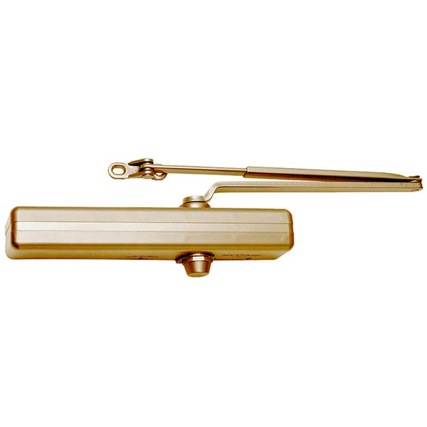 Lcn Manual Hydraulic 1460 Series Surface Mounted Closers Door Closer Medium Duty Interior and Exterior 1461-RW/PA BRASS FC